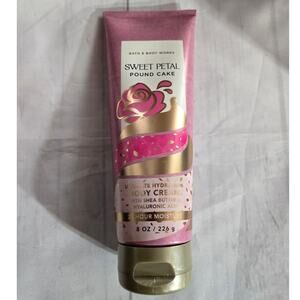 NEW! Bath & Body Works Sweet Petal Pound Cake Body Care Cream Lotion Fragrance